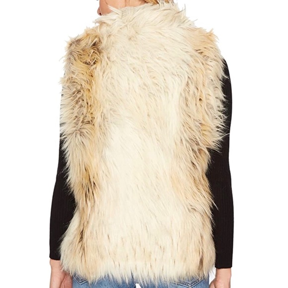 BB Dakota Faux Fur Vest - Picture 3 of 10